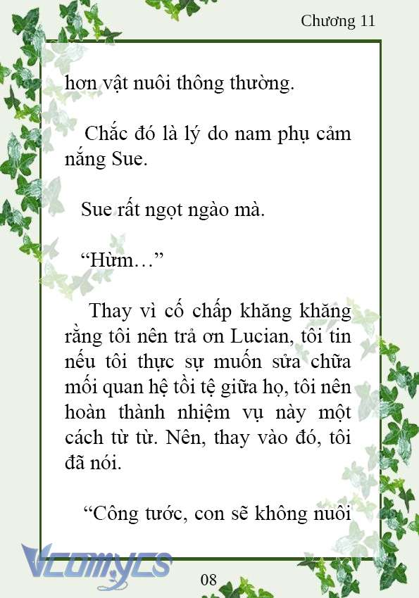 [Novel] Trở Thành Em Gái Của Nam Chính Tiểu Thuyết Đam Mỹ Chap 11 - Trang 2