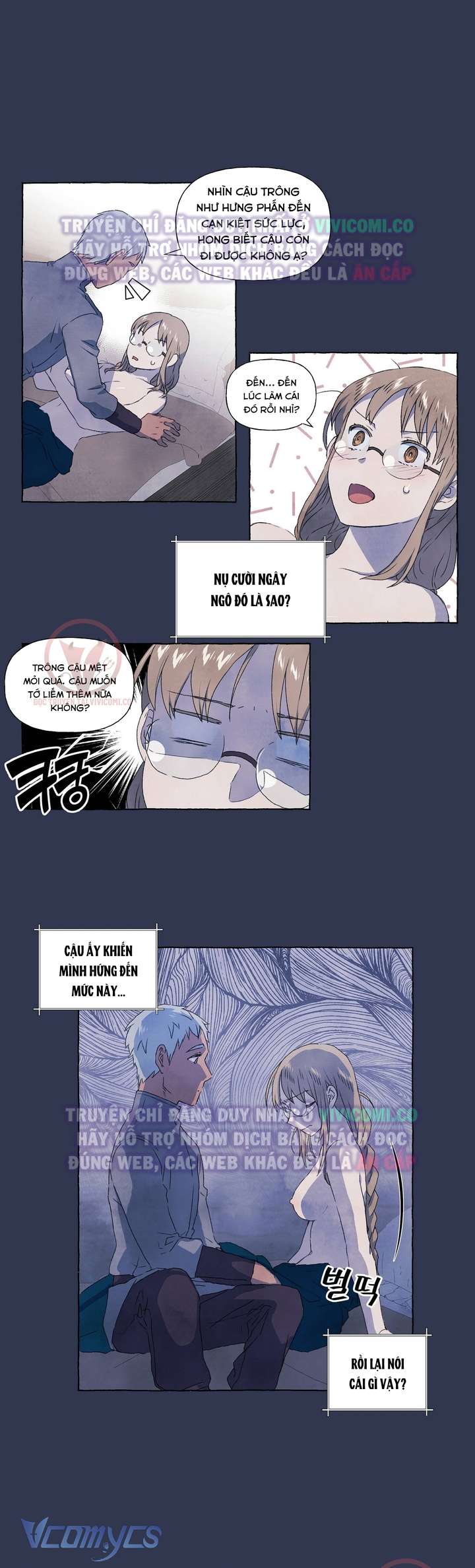 [18+] Chàng Sói Ngốc Và Nàng Thủ Thư Chapter 8 - Trang 3