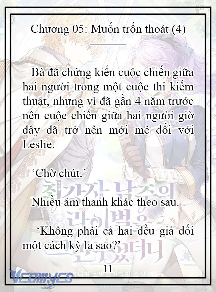 [Novel] Tôi Không Còn Là Đối Thủ Của Nam Chính Chap 5 - Trang 2