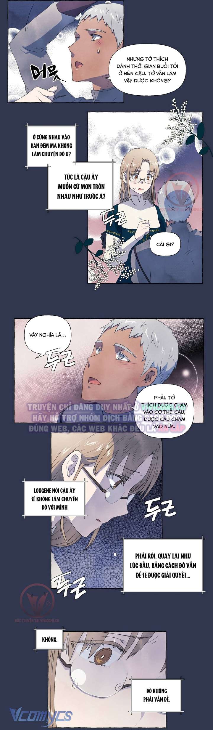 [18+] Chàng Sói Ngốc Và Nàng Thủ Thư Chapter 14 - Trang 3