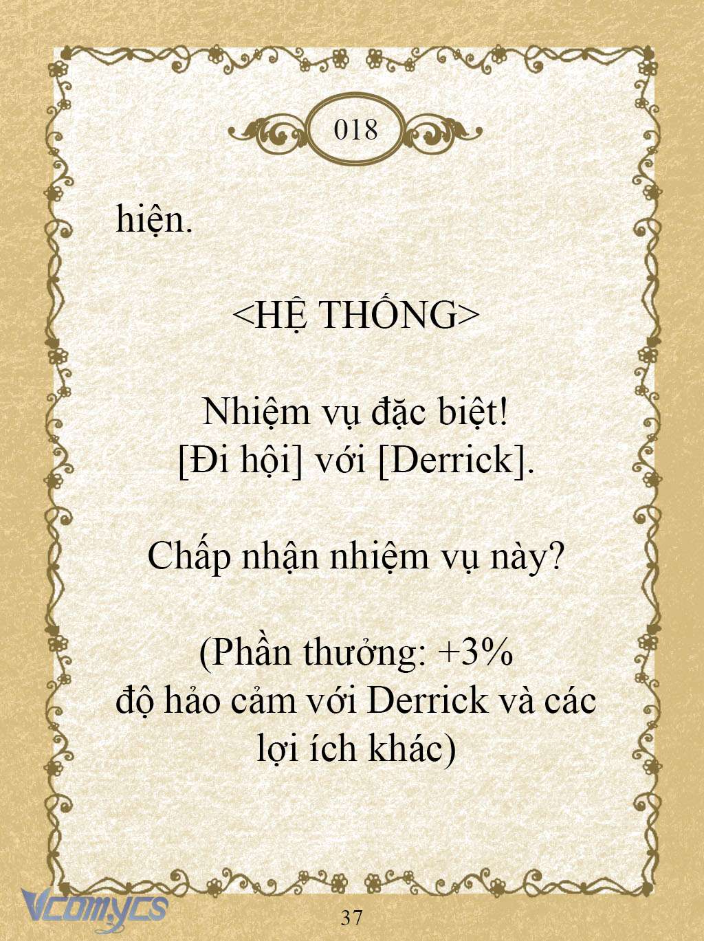 [Novel] Kẻ Phản Diện Được Định Phải Chết Chap 18 - Trang 2