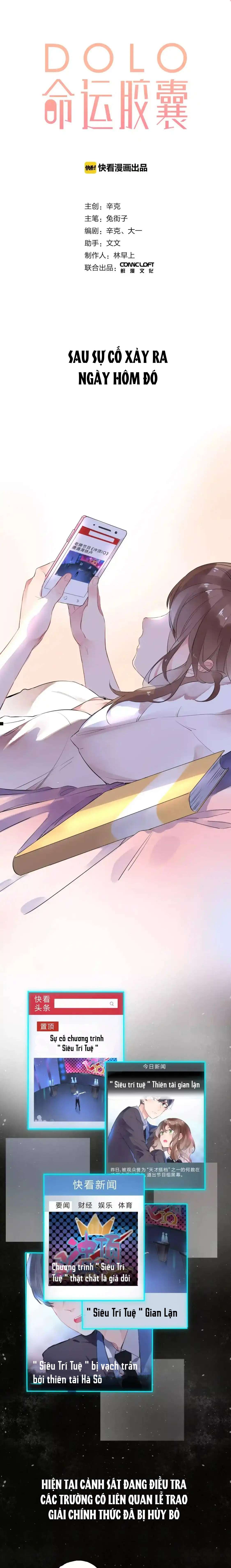 [ Khả Nguyệt ] Dolo Vận Mệnh Giao Nang Chap 6 - Trang 4