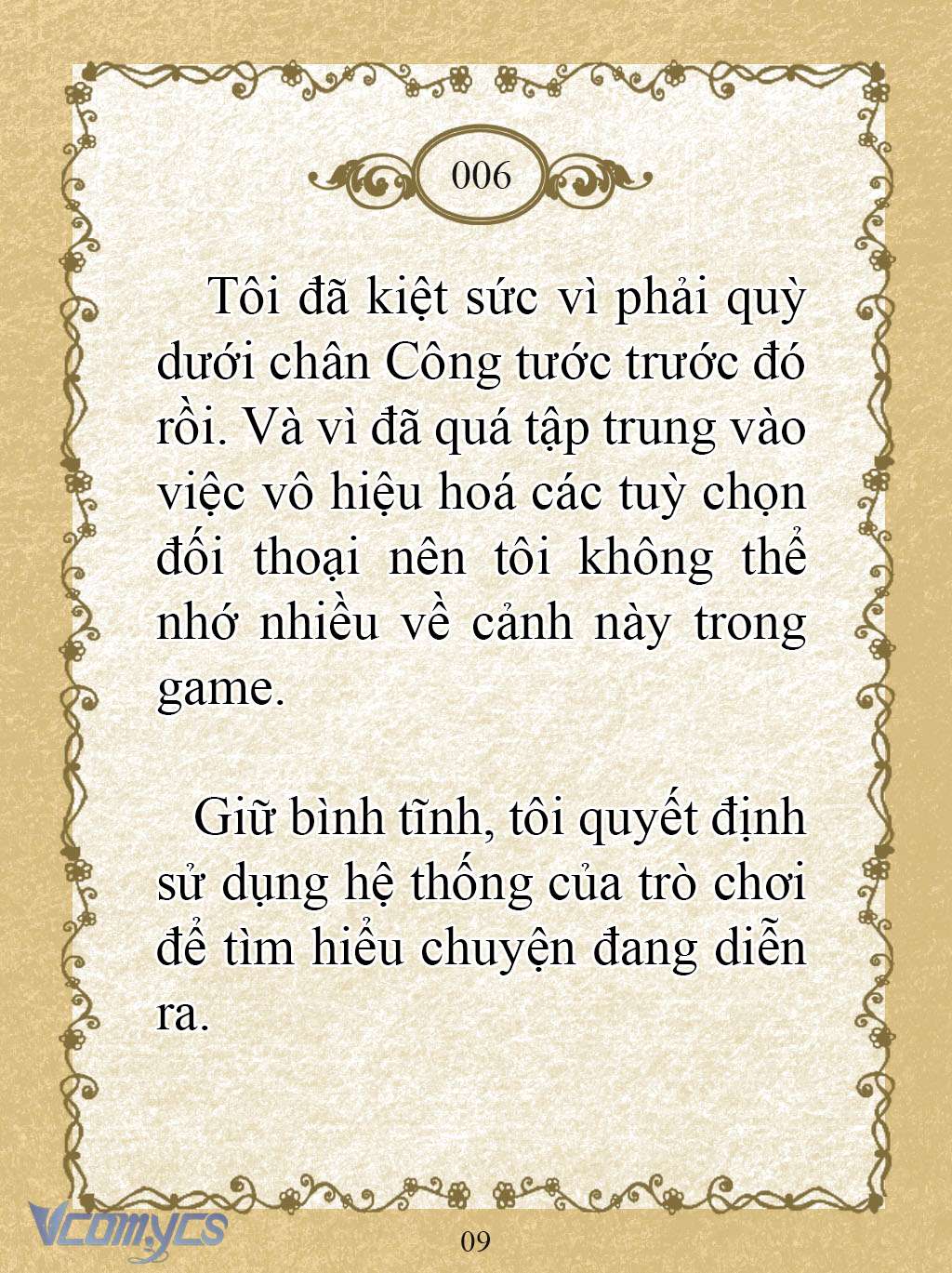 [Novel] Kẻ Phản Diện Được Định Phải Chết Chap 6 - Trang 2