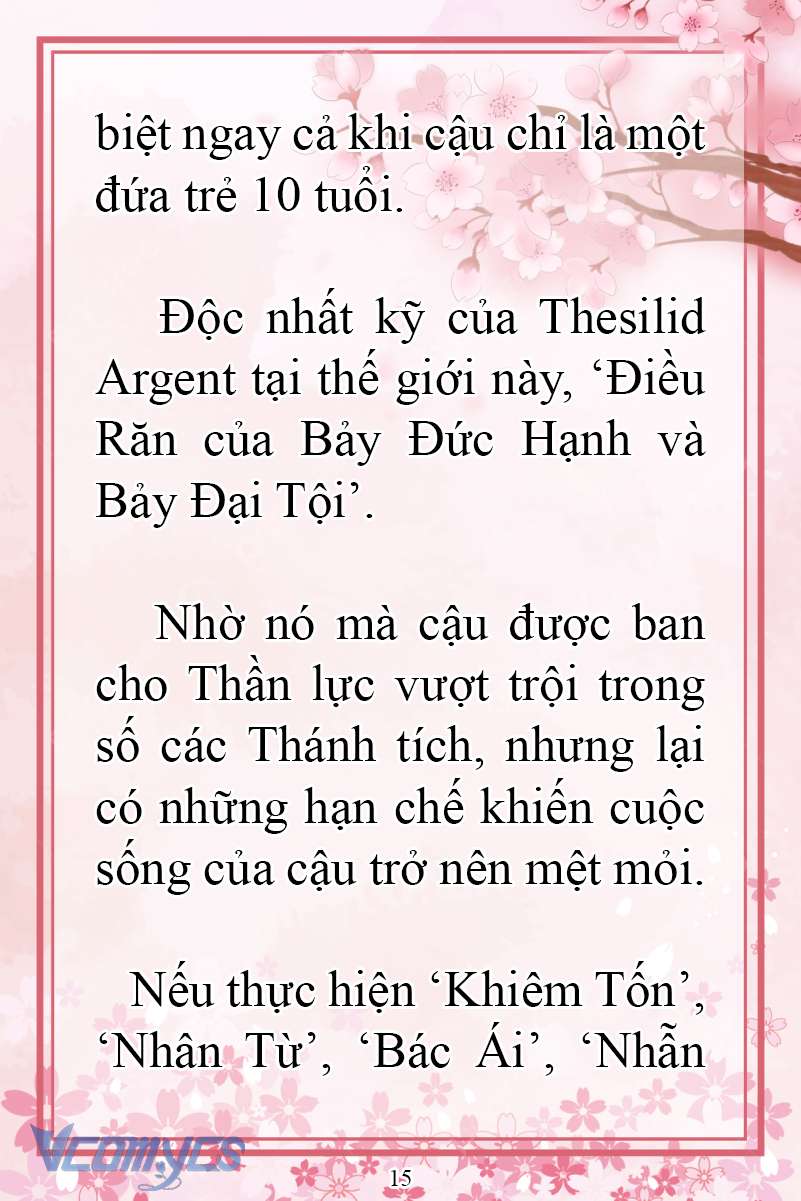 [Novel] Đặc Quyền Của Người Chuyển Sinh Chap 19 - Next Chap 20