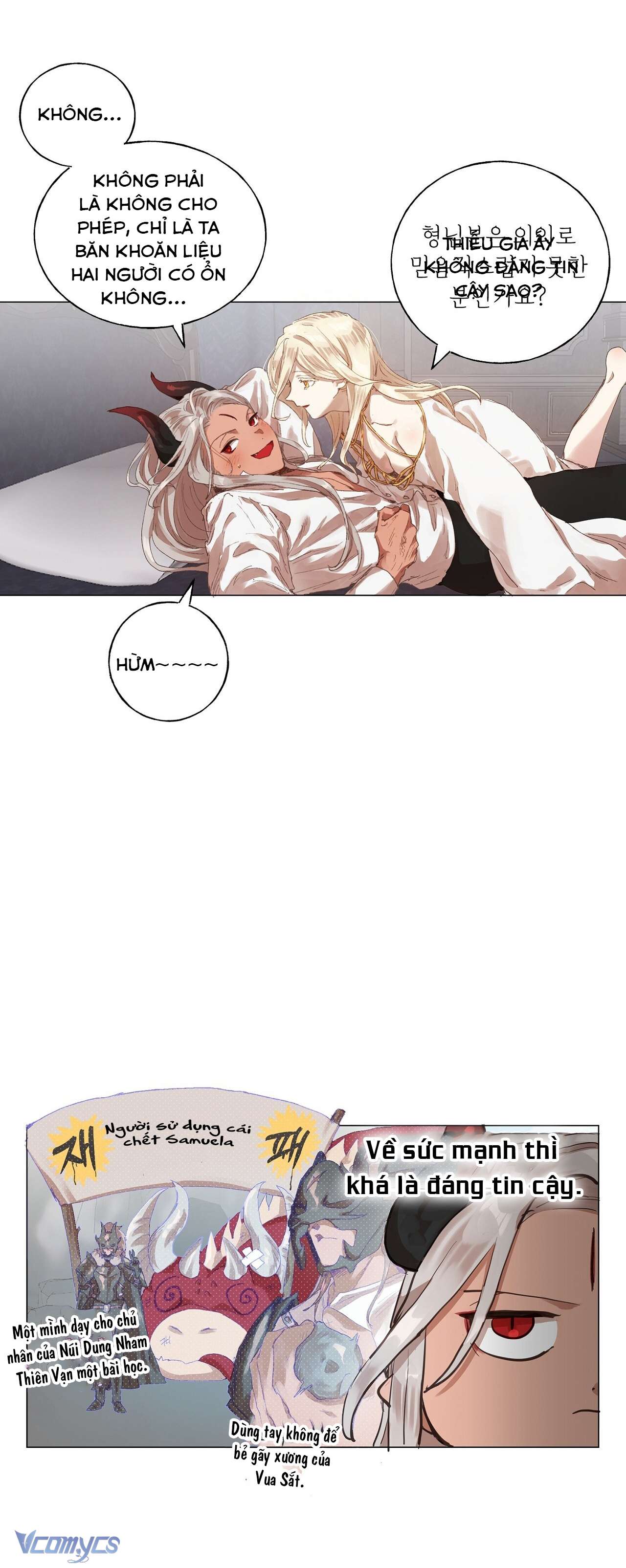 Cách một thánh nữ sa ngã sống cùng quỷ dữ Chap 19 - Next 