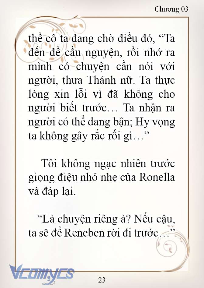 [Novel] Mê Lộ Của Emilone Chap 3 - Next Chap 4