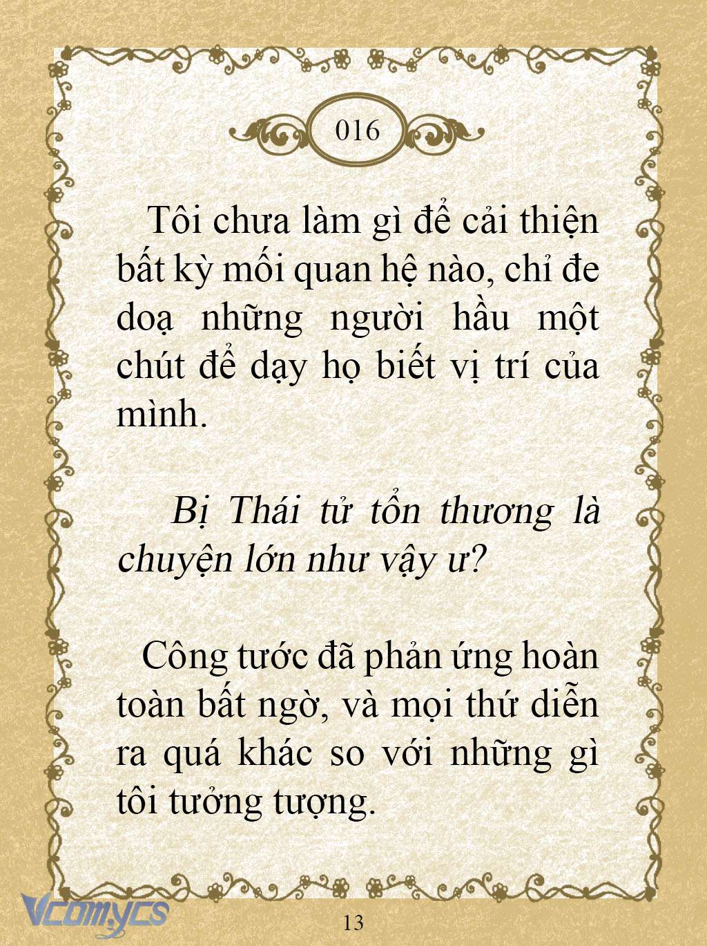 [Novel] Kẻ Phản Diện Được Định Phải Chết Chap 16 - Trang 2