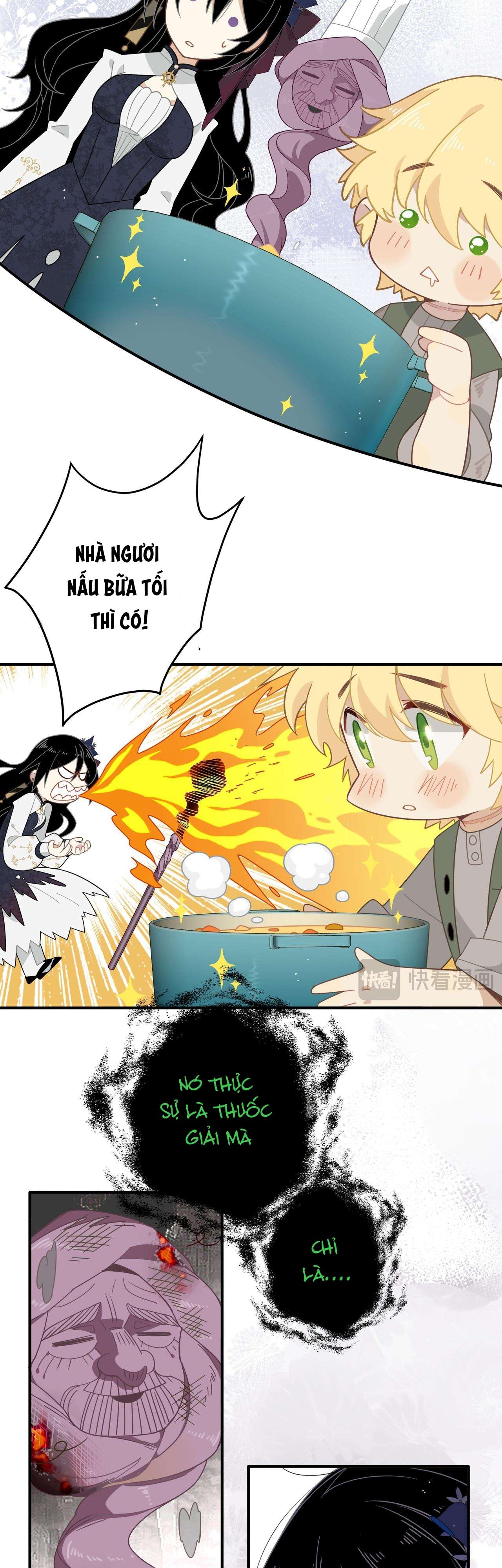 Xuyên thành phù thủy nuôi dưỡng kỵ sĩ thánh điện Chapter 5 - Trang 4