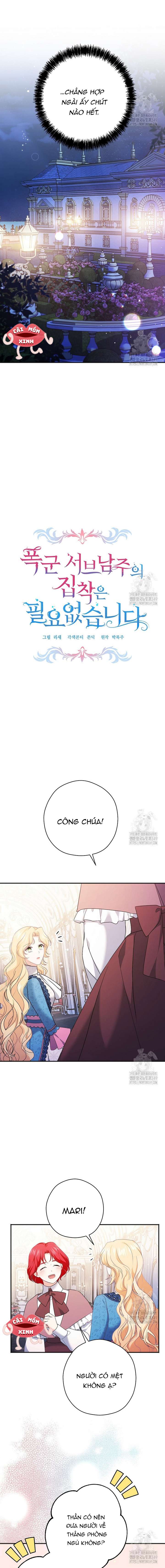 Không Cần Sự Ám Ảnh Của Bạo Chúa Chapter 4 - Trang 4