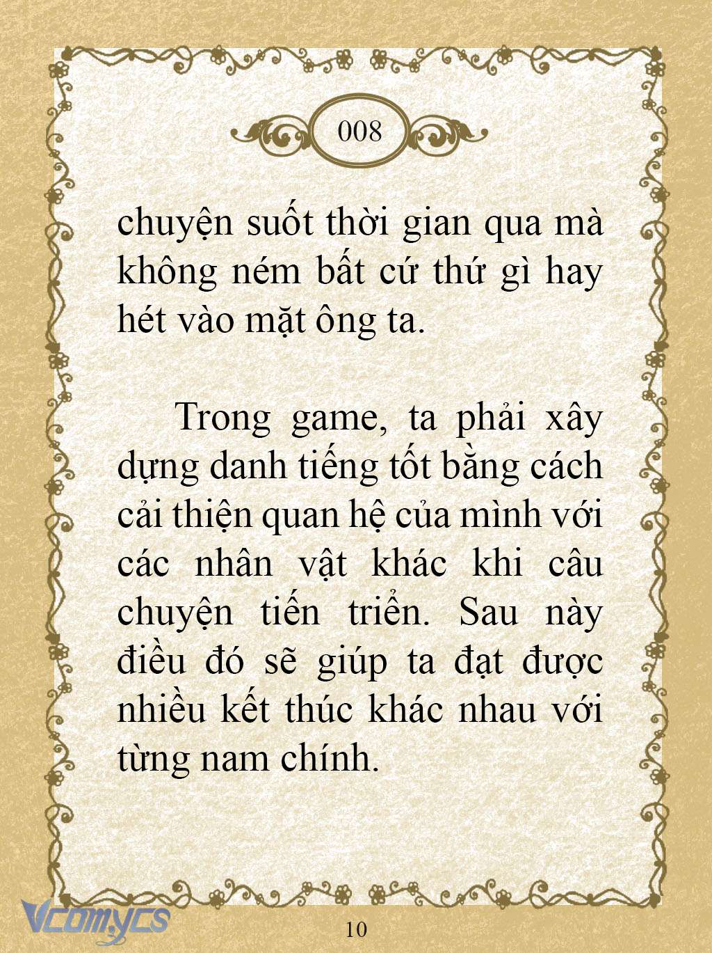 [Novel] Kẻ Phản Diện Được Định Phải Chết Chap 8 - Trang 2