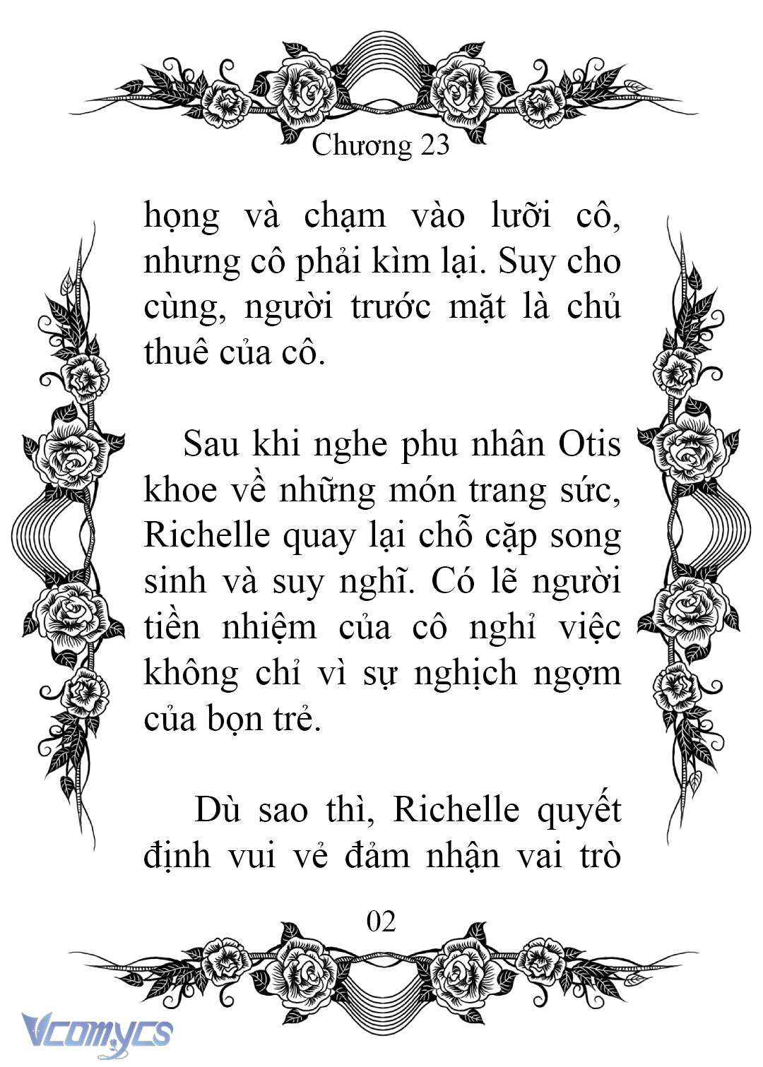 [Novel] Chào Mừng Đến Với Dinh Thự Hoa Hồng Chap 23 - Trang 2