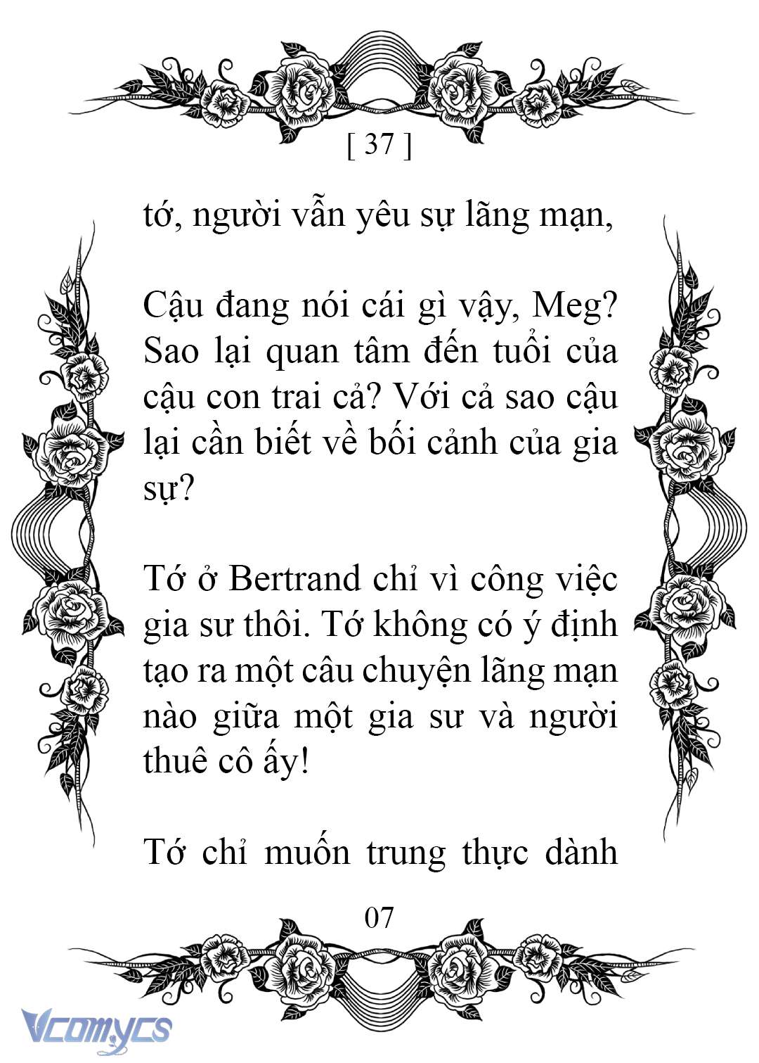 [Novel] Chào Mừng Đến Với Dinh Thự Hoa Hồng Chap 37 - Trang 2