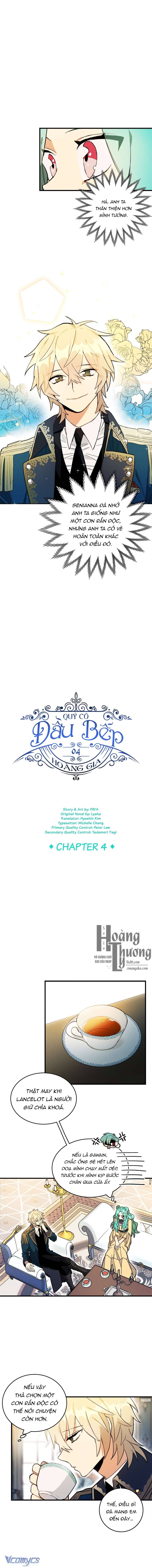 Quý Cô Đầu Bếp Hoàng Gia Chap 4 - Next Chap 5