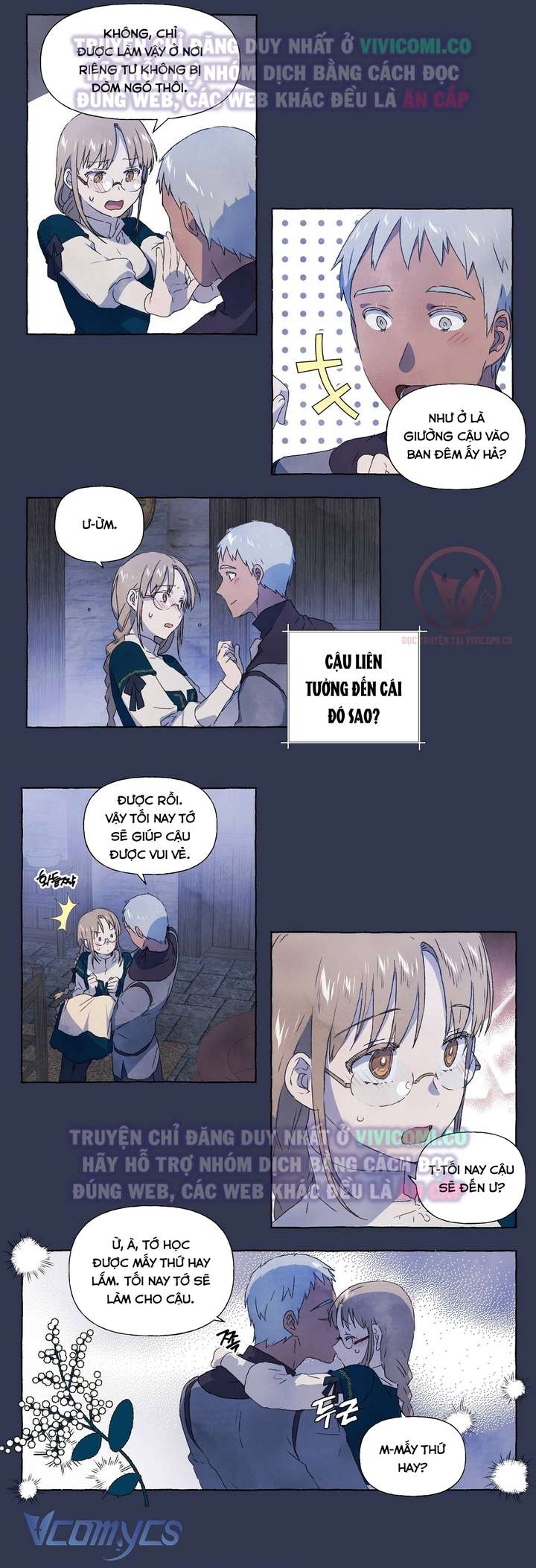 [18+] Chàng Sói Ngốc Và Nàng Thủ Thư Chapter 11 - Trang 3