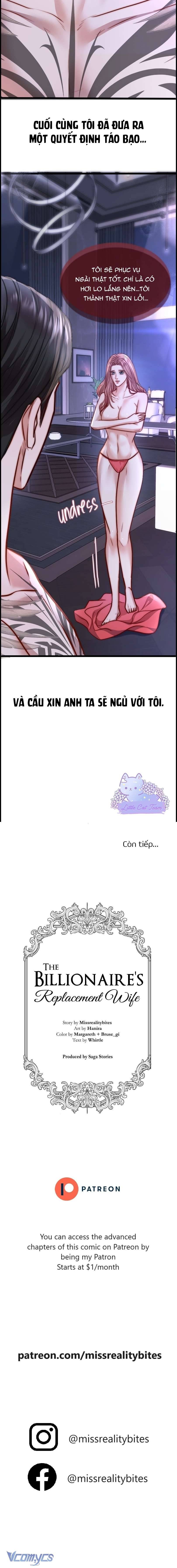 Cô Vợ Thế Thân Của Tỉ Phú Chap 5 - Trang 2