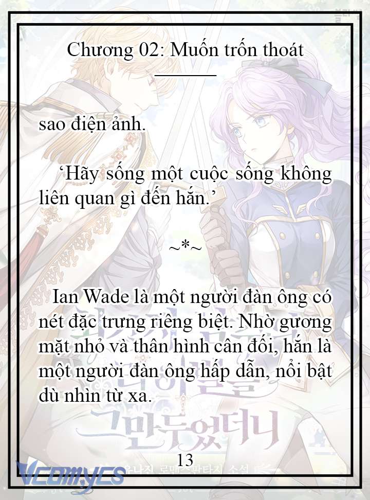 [Novel] Tôi Không Còn Là Đối Thủ Của Nam Chính Chap 2 - Trang 2