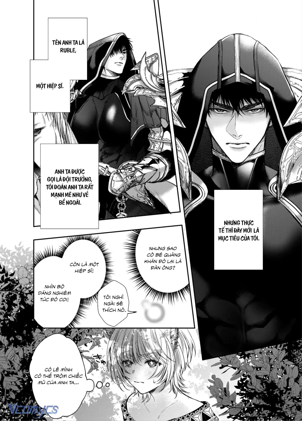 [18+] Đừng Hòng Thoát Khỏi Hiệp Sĩ Quàng Khăn Đỏ Chap 1 - Trang 2