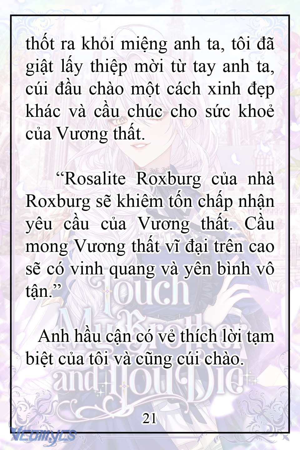 [Novel] Động Vào Em Trai Tôi Xem, Các Người Chết Chắc Chap 7 - Trang 2