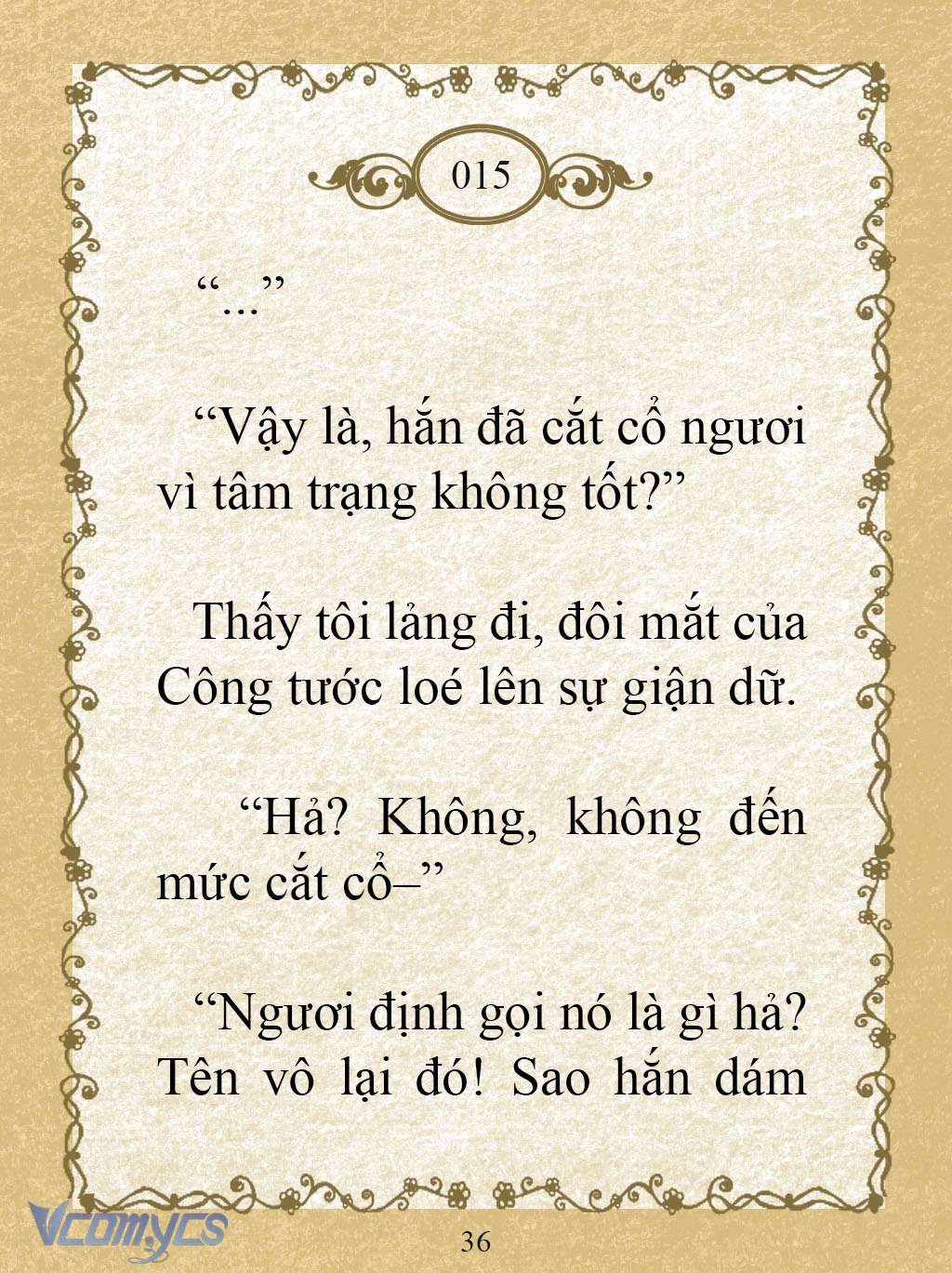 [Novel] Kẻ Phản Diện Được Định Phải Chết Chap 15 - Trang 2