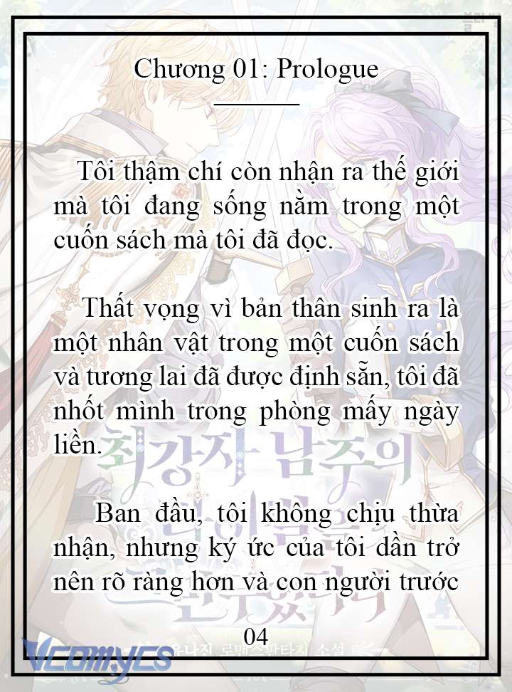 [Novel] Tôi Không Còn Là Đối Thủ Của Nam Chính Chap 1 - Trang 2