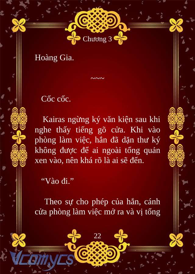 [Novel] Dòng Máu Của Haymand Chap 3 - Trang 2