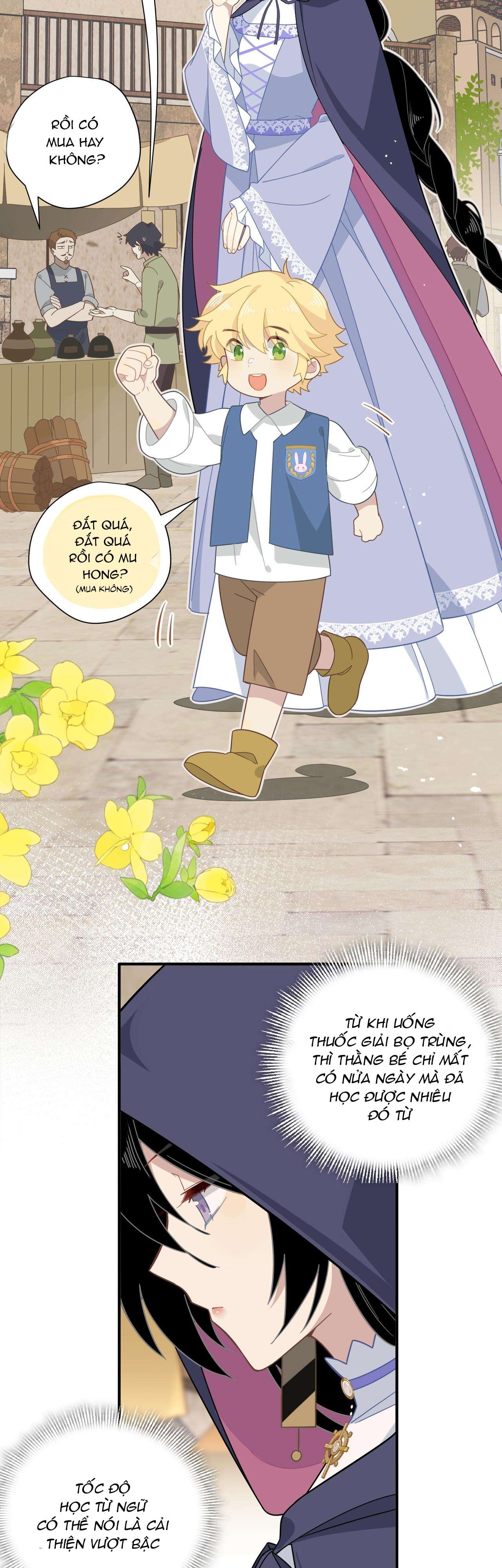 Xuyên thành phù thủy nuôi dưỡng kỵ sĩ thánh điện Chapter 6 - Trang 4