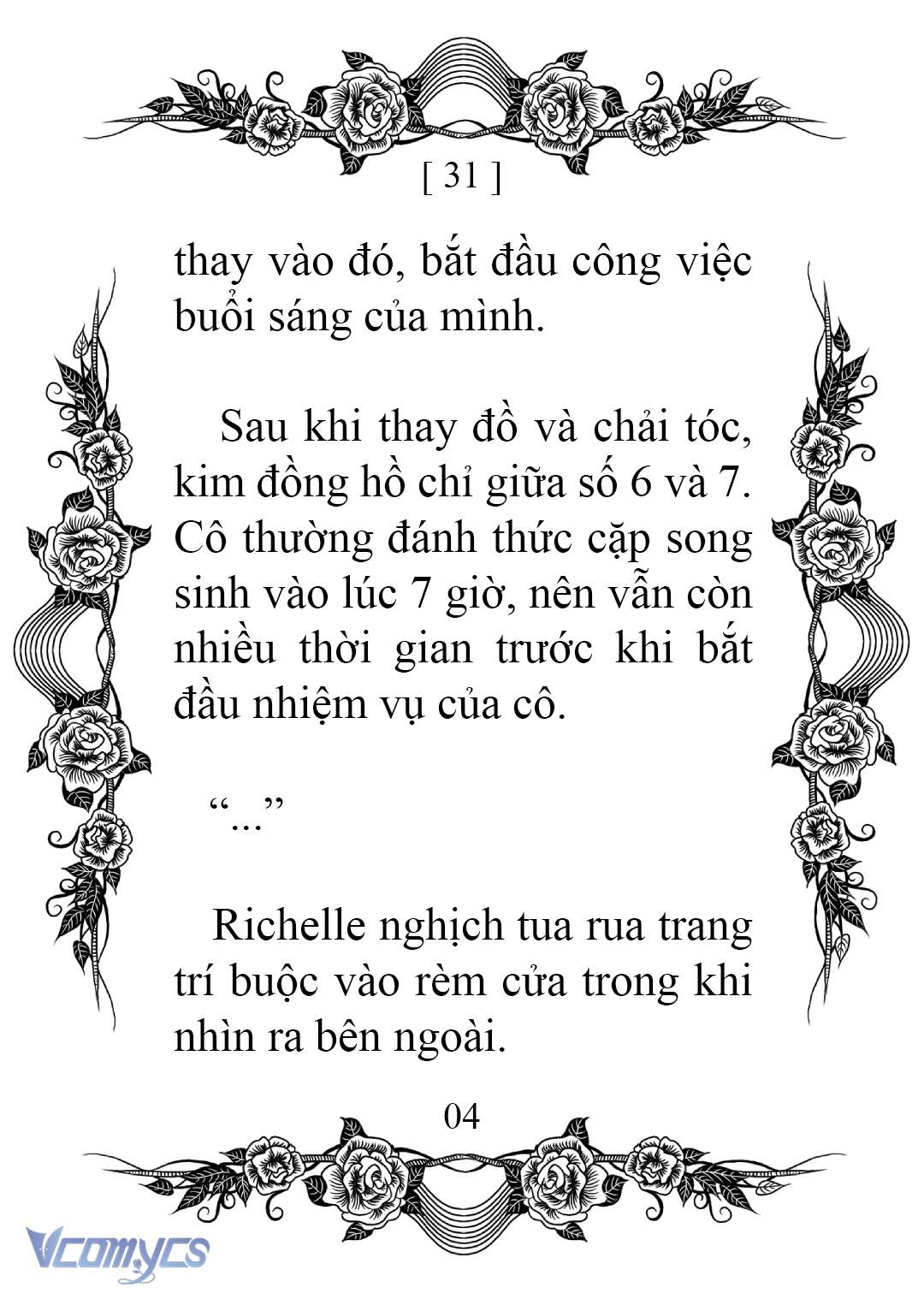[Novel] Chào Mừng Đến Với Dinh Thự Hoa Hồng Chap 31 - Trang 2