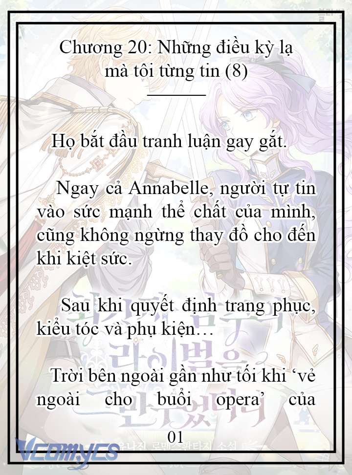 [Novel] Tôi Không Còn Là Đối Thủ Của Nam Chính Chap 20 - Trang 2