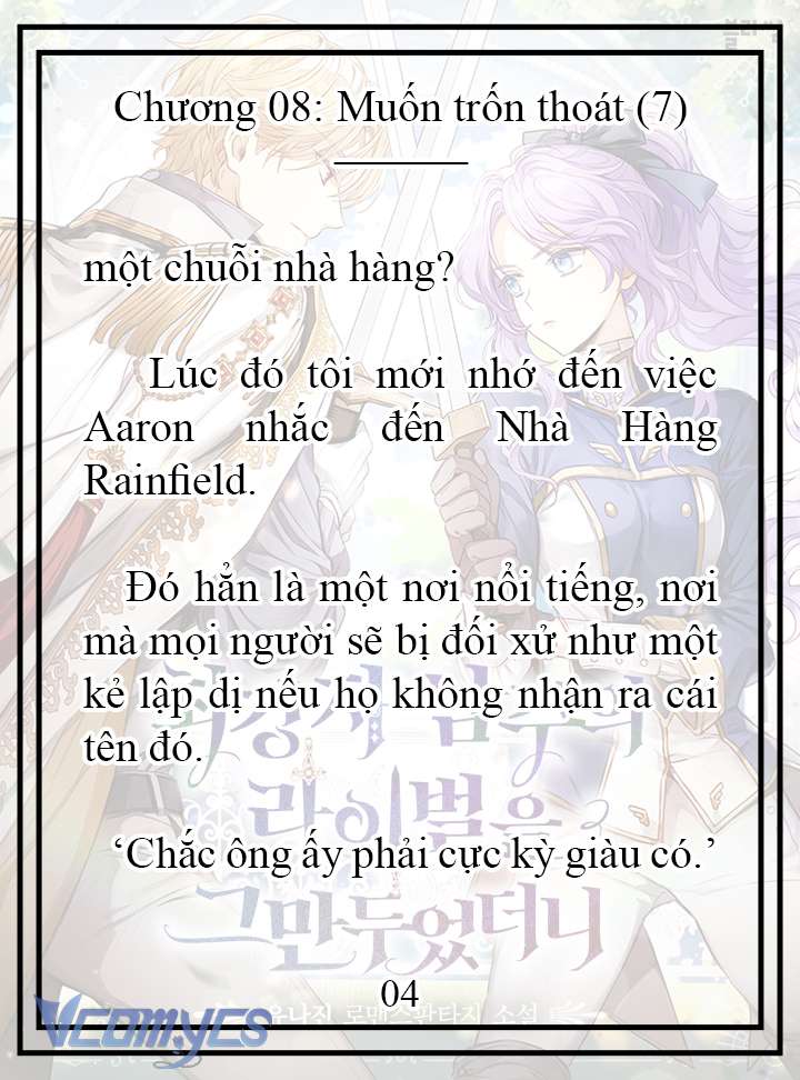 [Novel] Tôi Không Còn Là Đối Thủ Của Nam Chính Chap 8 - Trang 2