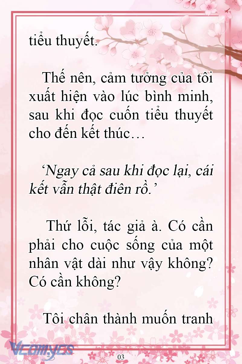 [Novel] Đặc Quyền Của Người Chuyển Sinh Chap 6 - Trang 2