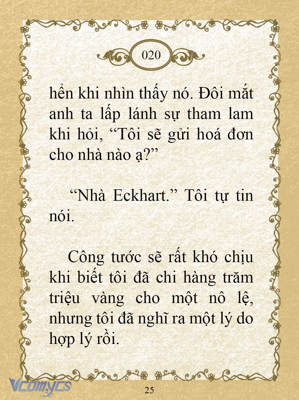[Novel] Kẻ Phản Diện Được Định Phải Chết Chap 20 - Trang 2