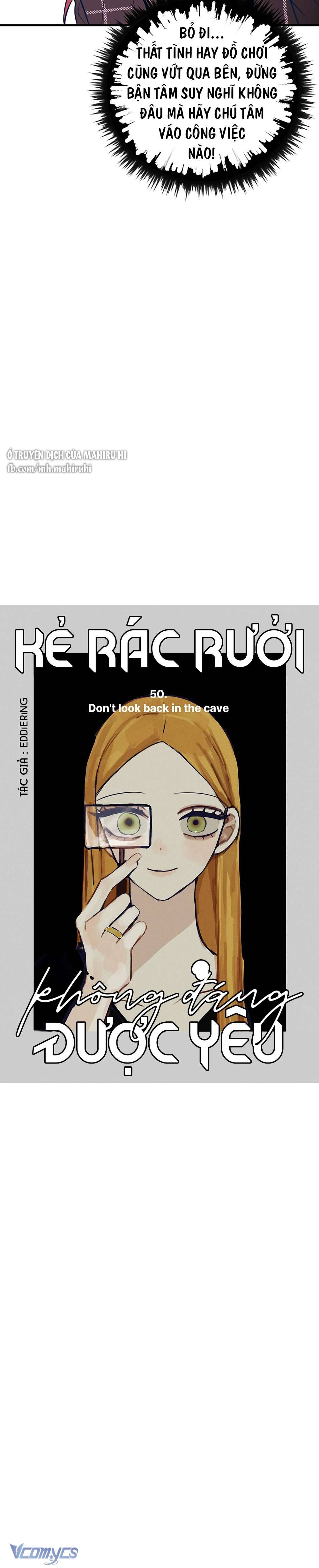 Kẻ Rác Rưởi Không Đáng Được Yêu Chapter 50 - Trang 4