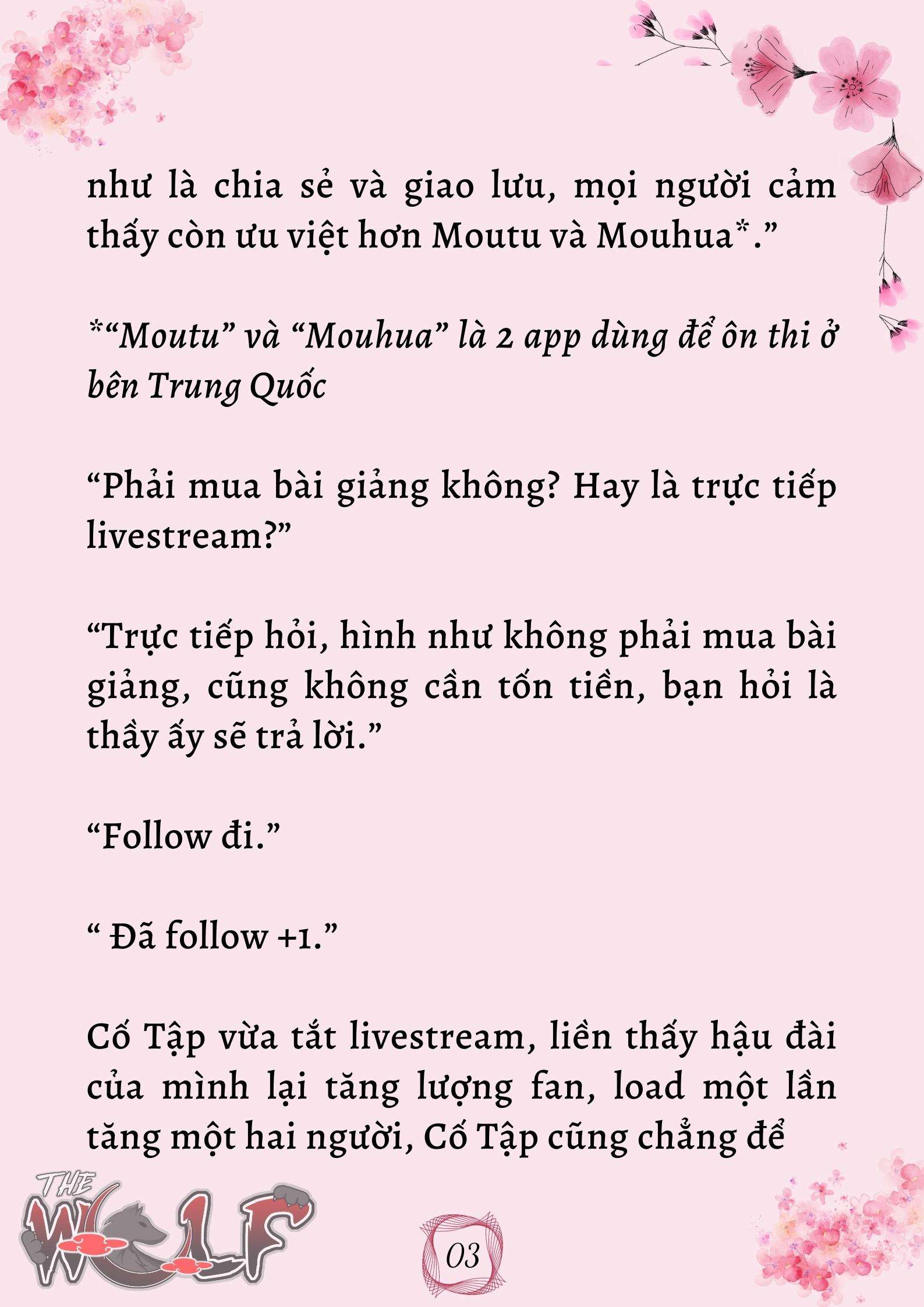 Xuyên Không Vào Nhóm Nhạc Nam 200 Người Chap 3 - Next Chap 4