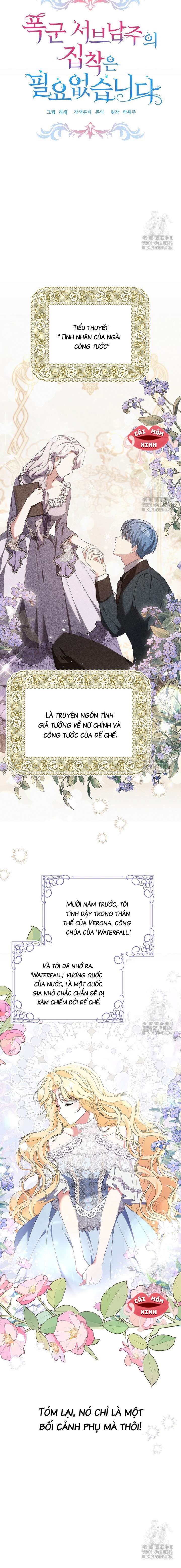 Không Cần Sự Ám Ảnh Của Bạo Chúa Chapter 1 - Trang 4