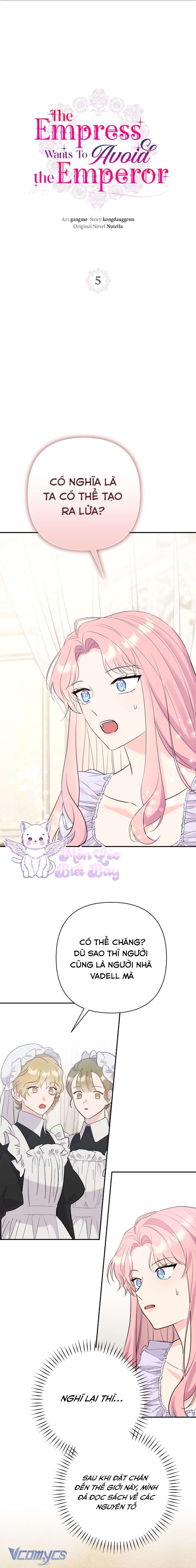 Tuy Là Hoàng Hậu, Nhưng Tôi Muốn Né Hoàng Đế Chapter 5 - Trang 4