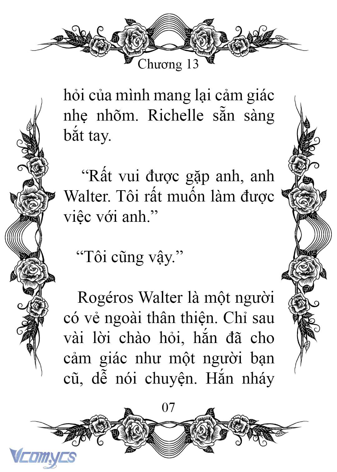 [Novel] Chào Mừng Đến Với Dinh Thự Hoa Hồng Chap 13 - Trang 2