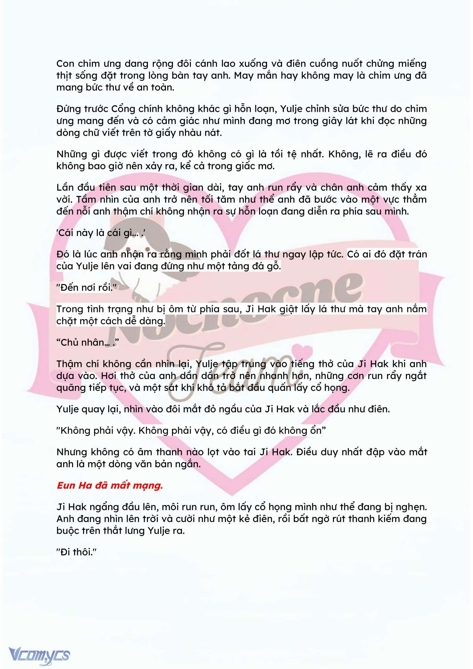 [FULL] [NOVEL] ĐÊM HỖN LOẠN Chap 77 - Next Chap 78