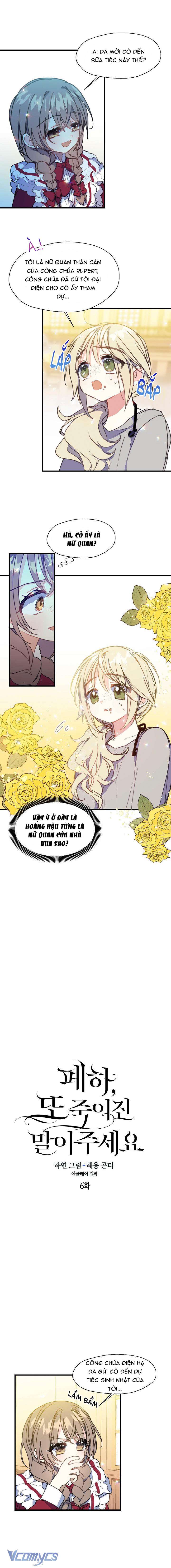 Bệ Hạ Xin Đừng Giết Tôi!!! Chap 6 - Trang 3