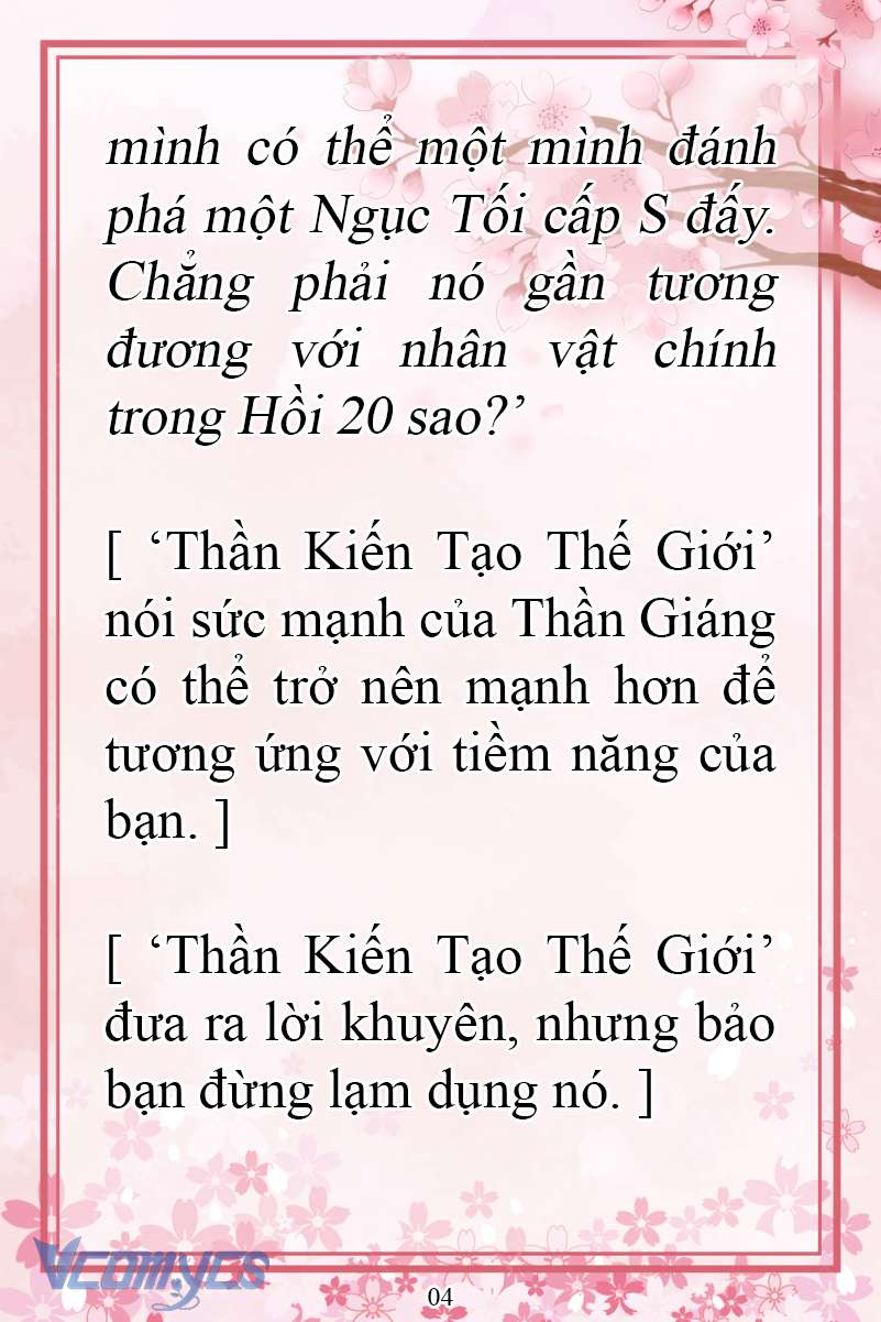 [Novel] Đặc Quyền Của Người Chuyển Sinh Chap 14 - Next Chap 15