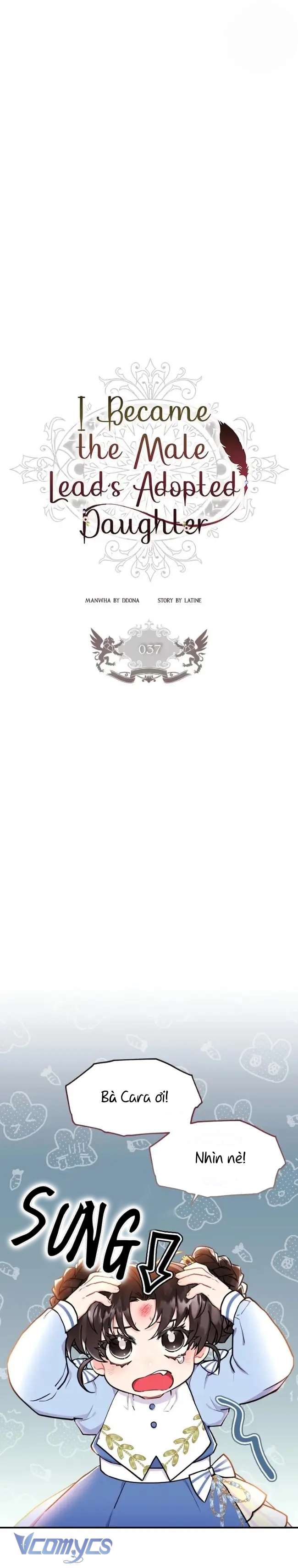 Tôi Đã Trở Thành Con Gái Nuôi Của Nam Chính Chap 37 - Next Chap 38