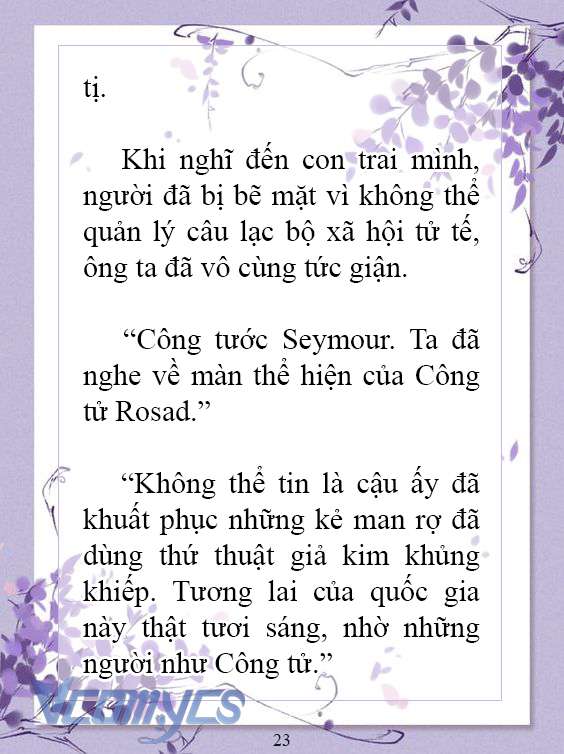[Novel] Làm Ác Nữ Bộ Không Tốt Sao? Chap 105 - Trang 2