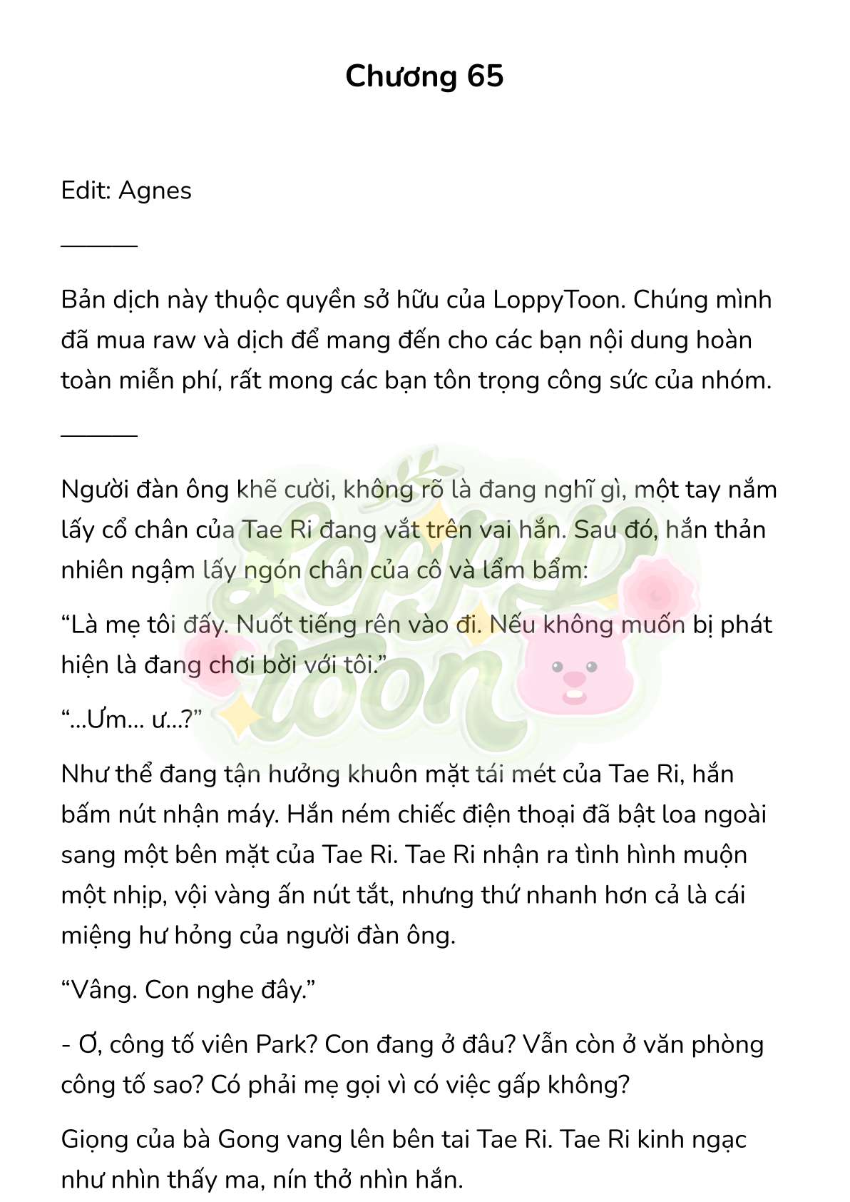 [Novel] Gửi Kẻ Xa Lạ Phản Bội Đạo Đức Chap 65 - Next Chap 66