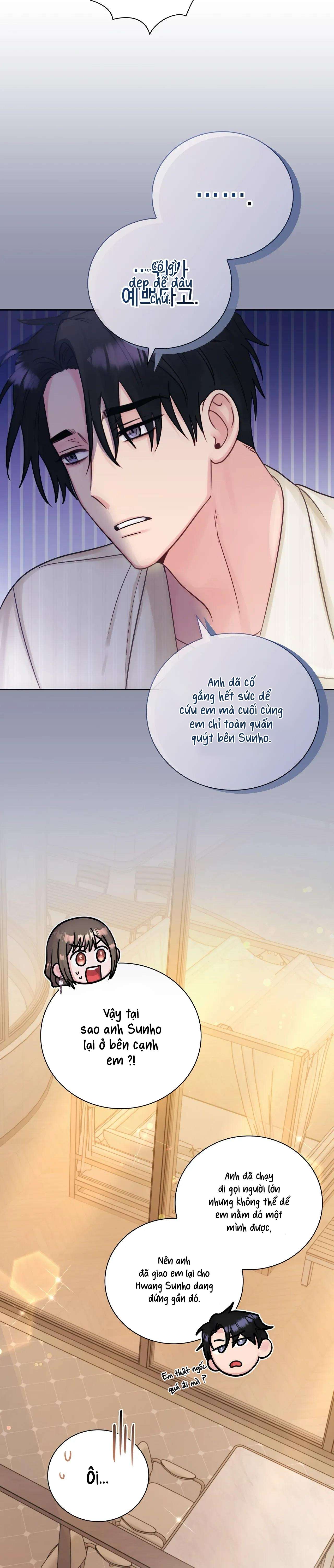 [ 18+ ] Người bạn nguy hiểm của anh trai Chap 23 - Trang 2