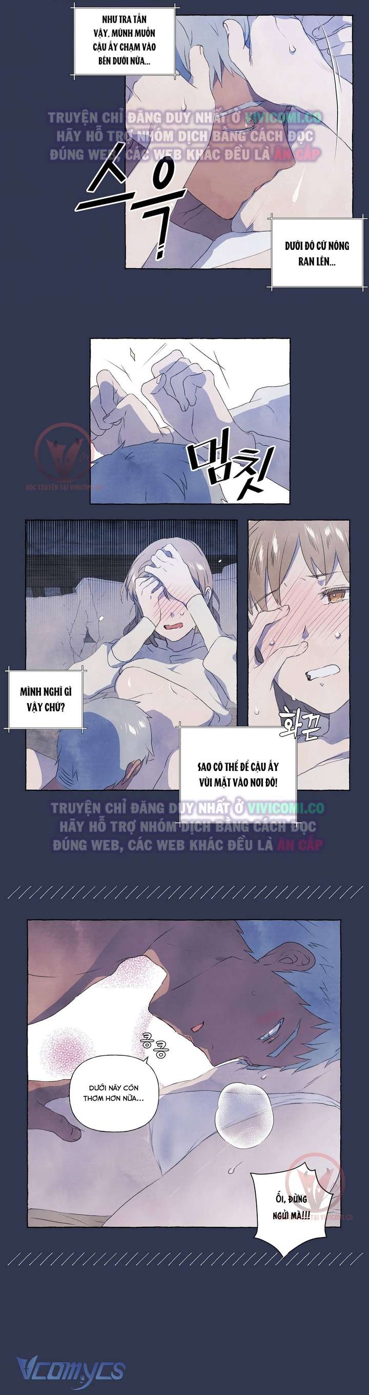 [18+] Chàng Sói Ngốc Và Nàng Thủ Thư Chapter 3 - Trang 3