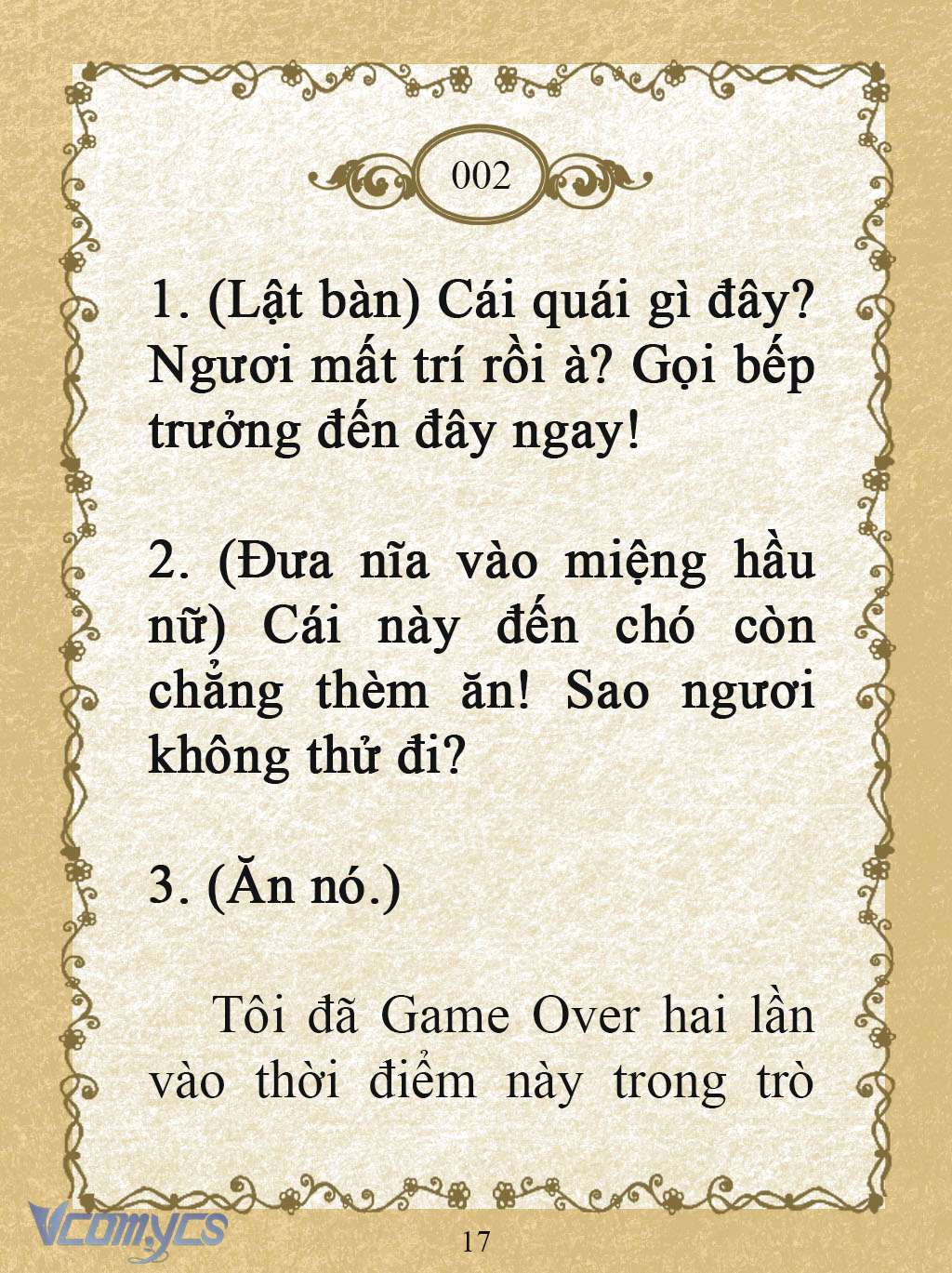 [Novel] Kẻ Phản Diện Được Định Phải Chết Chap 2 - Next Chap 3