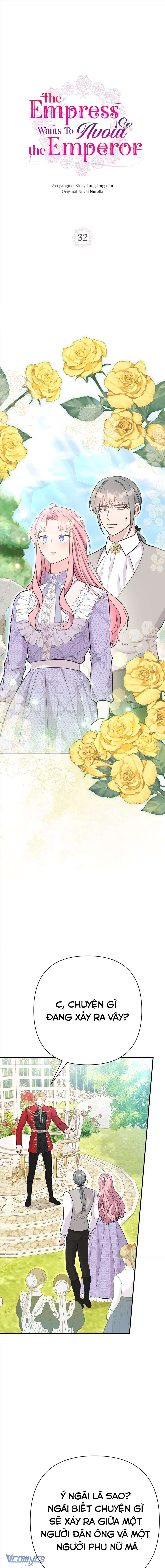 Tuy Là Hoàng Hậu, Nhưng Tôi Muốn Né Hoàng Đế Chapter 32 - Trang 4