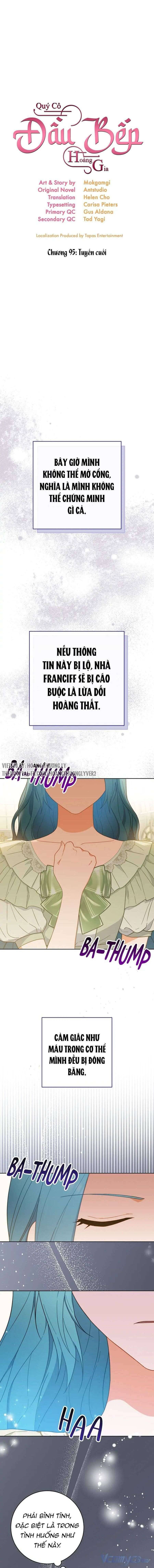 Quý Cô Đầu Bếp Hoàng Gia Chap 95 - Trang 2