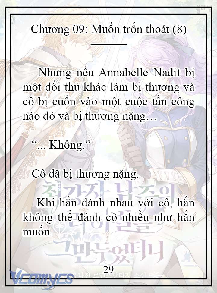 [Novel] Tôi Không Còn Là Đối Thủ Của Nam Chính Chap 9 - Trang 2