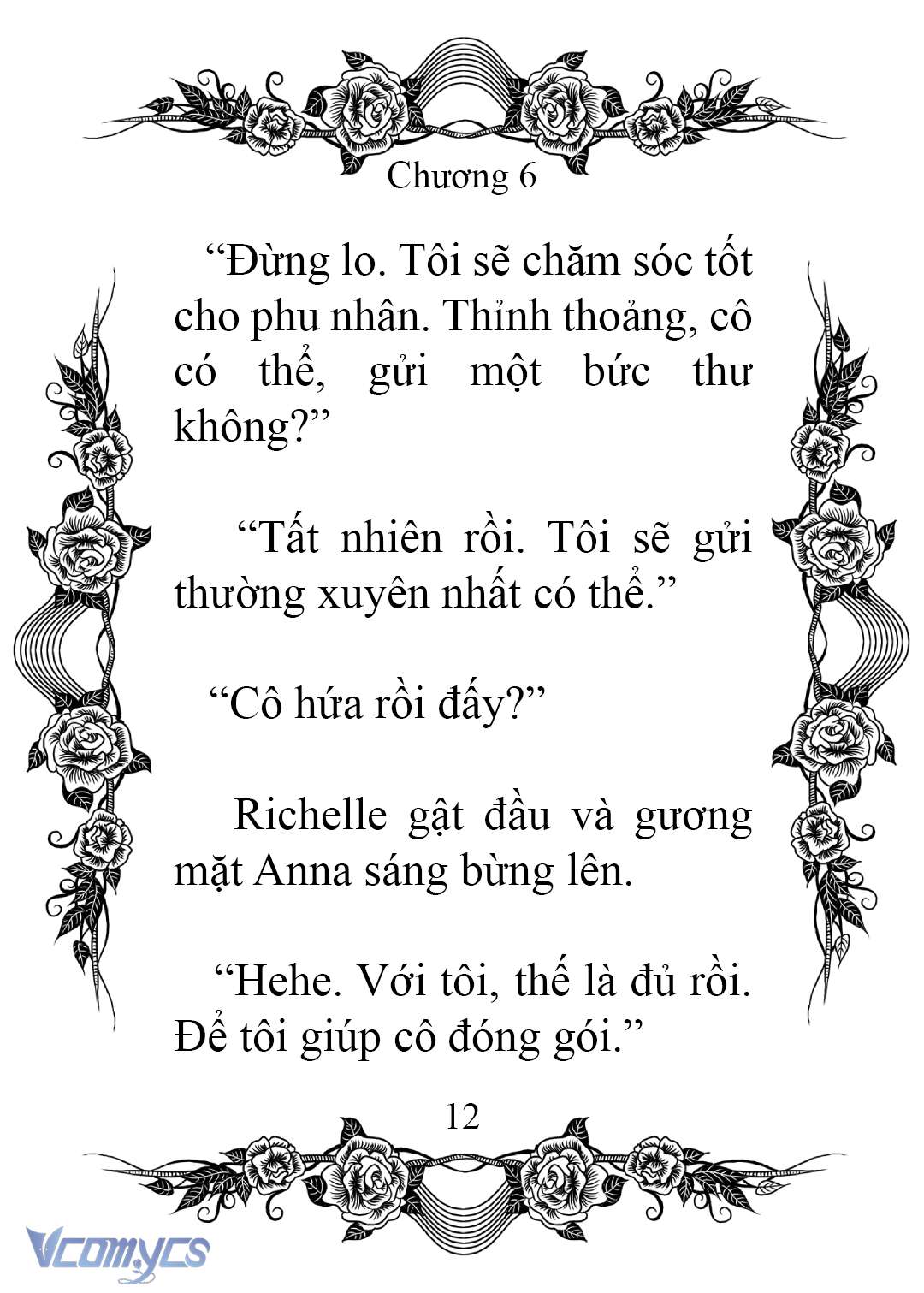[Novel] Chào Mừng Đến Với Dinh Thự Hoa Hồng Chap 6 - Trang 2