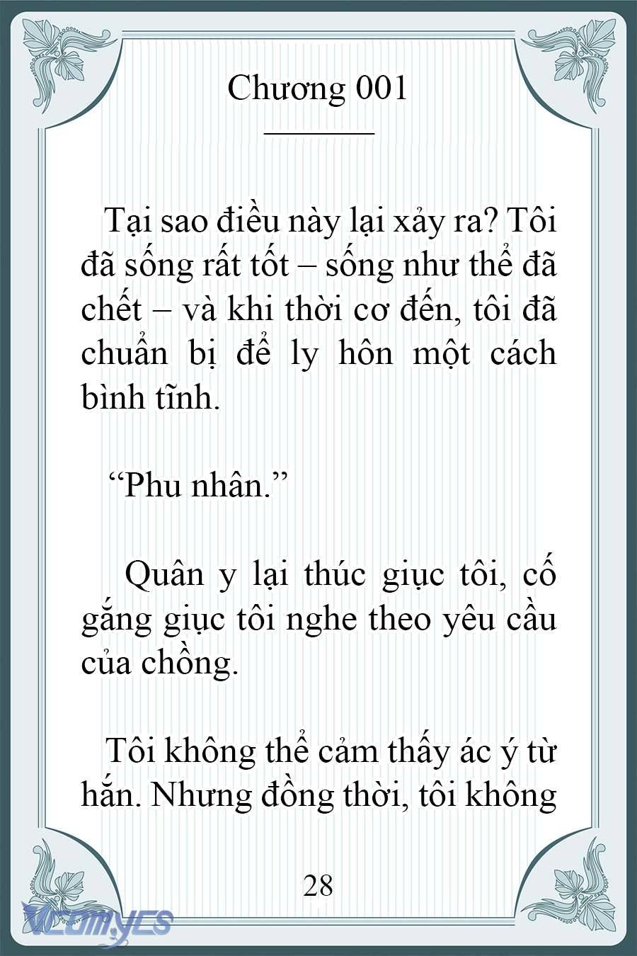 [Novel] Người Chồng Ghét Tôi Đã Mất Trí Nhớ Chap 1 - Trang 2